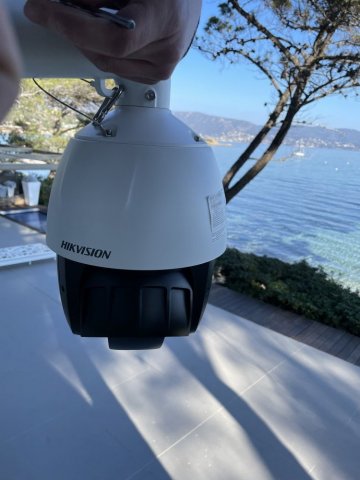 Pose et installation caméra vidéo-surveillance HIKVISION